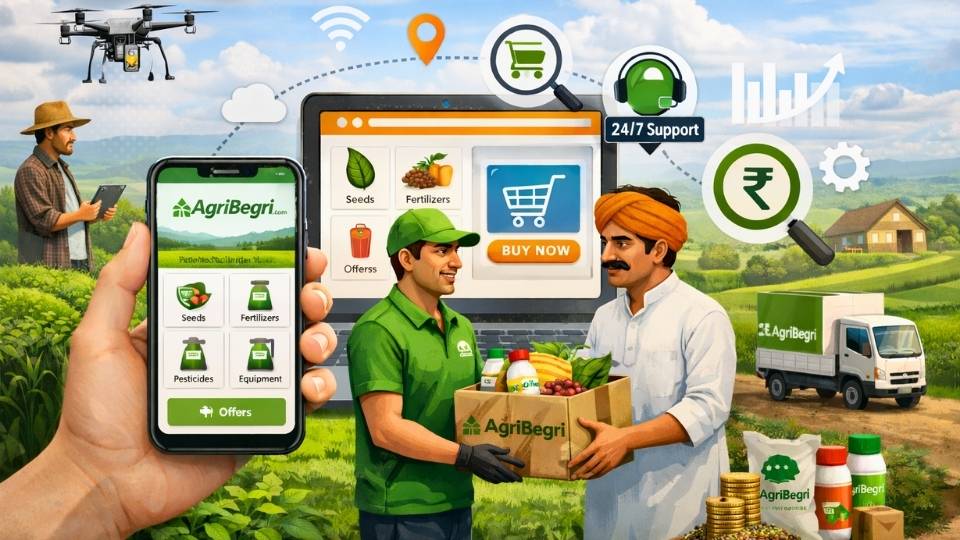 How Agri-Tech Is Transforming Agri Input Buying: The AgriBegri Model