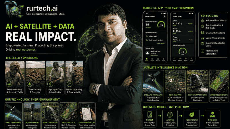 How Saddam Hussain is Leveraging Satellite Intelligence to Empower Farmers